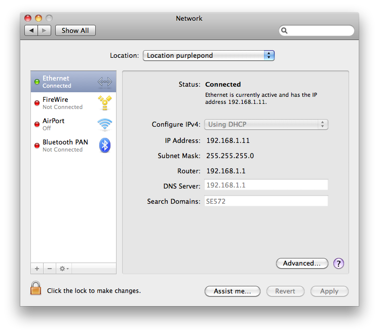 how to find your ip address mac os x